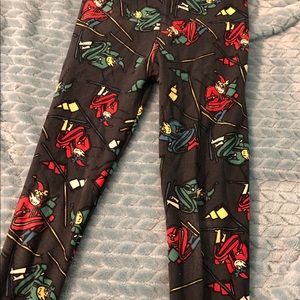 Kids LuluRoe leggings Christmas